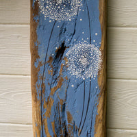 X.L Dandelion Sky Blue Chunky Reclaimed Wood