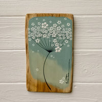 Small Cow Parsley Two Tone Live Edge Wood