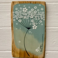Small Cow Parsley Two Tone Live Edge Wood