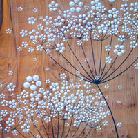 Large Cow Parsley Natural Live Edge Yew