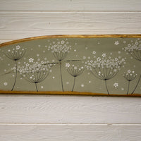 X.L Cow Parsley Sage Green Reclaimed Wood