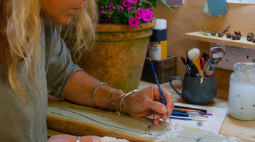 Reclaimed Wood Art in Dorset by Emma Jane